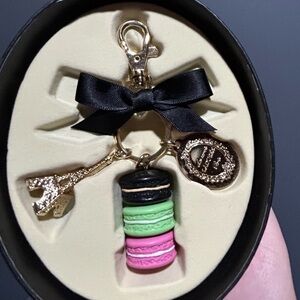 Laduree Keychain with Macaron Charms 💖